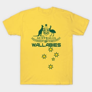 Australia Wallabies Rugby Fan Memorabilia T-Shirt